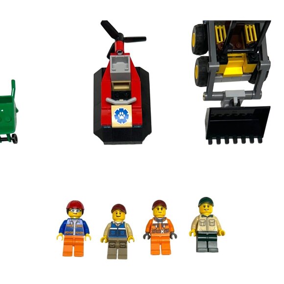 Lego City Random Lot Front End Loader Hovercraft Mini Figs Figures & Accessories - Picture 2 of 4